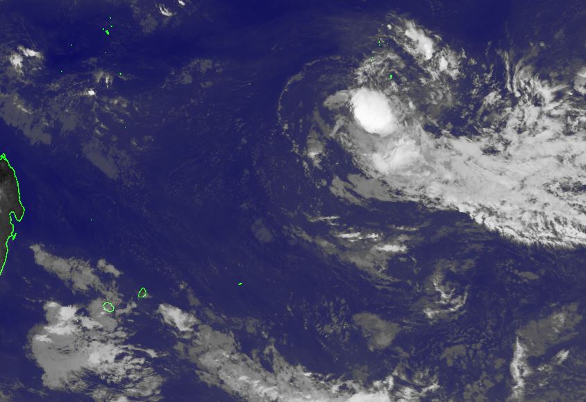 Le Cyclone Fabien s’affaiblit.