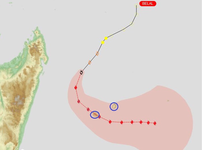 La Réunion en Alerte Orange depuis 19h